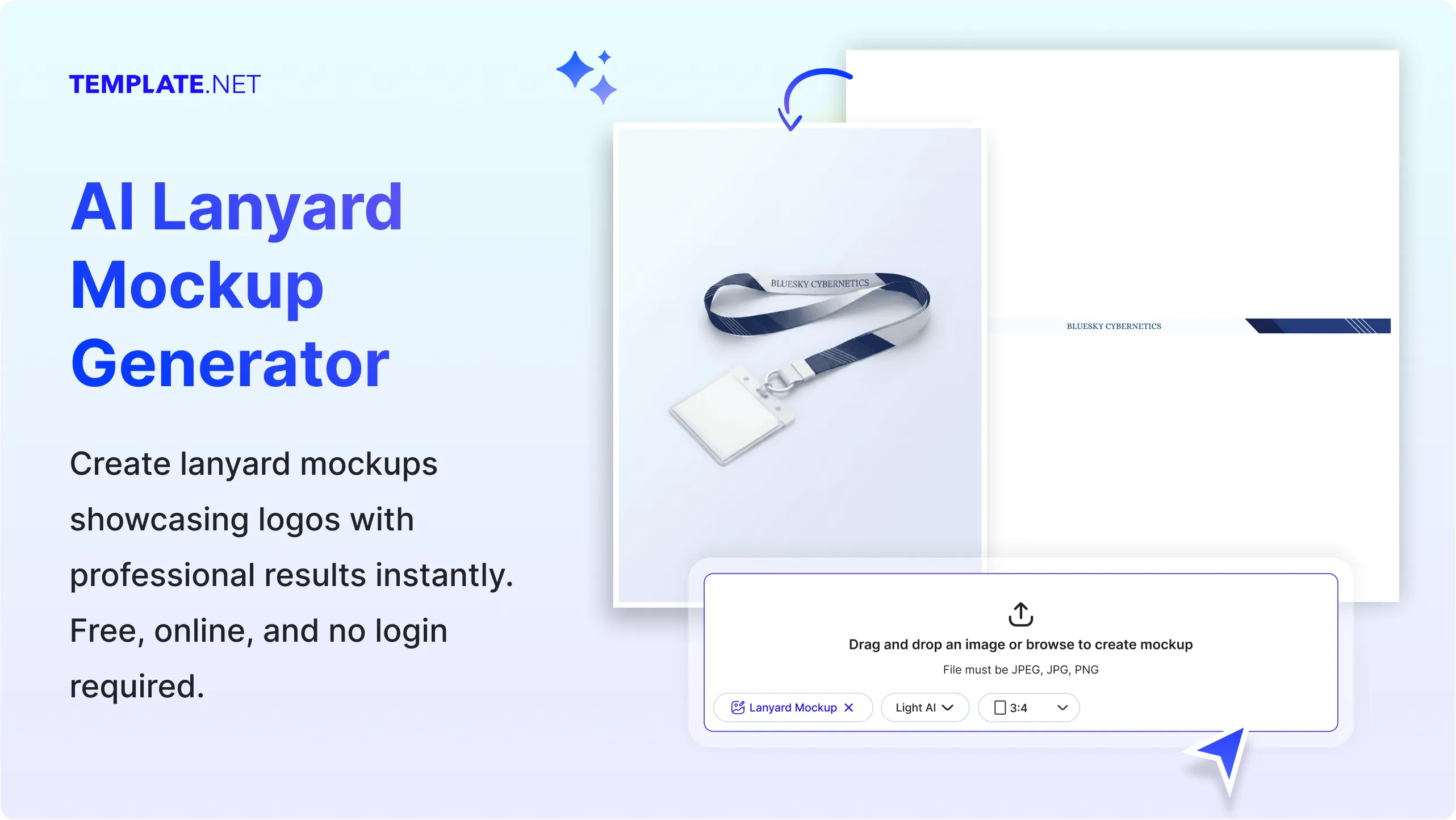 Free AI Lanyard Mockup Maker, Create Realistic Lanyard Mockups Online